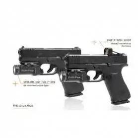 GLOCK 43X 9mm MOS - Streamlight Kombination GLOCK Pistolen Pistolen
