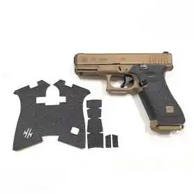 HANDLEITGRIPS GLOCK 19X TEXTURIERTE GUMMI-GRIFFVERBESSERUNG HandleItGrips - Gun Grip Startseite