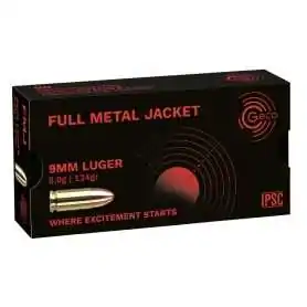 GECO 9 mm Luger Vollmantel 8,0g/124grs. 1000 Schuss GECO Startseite